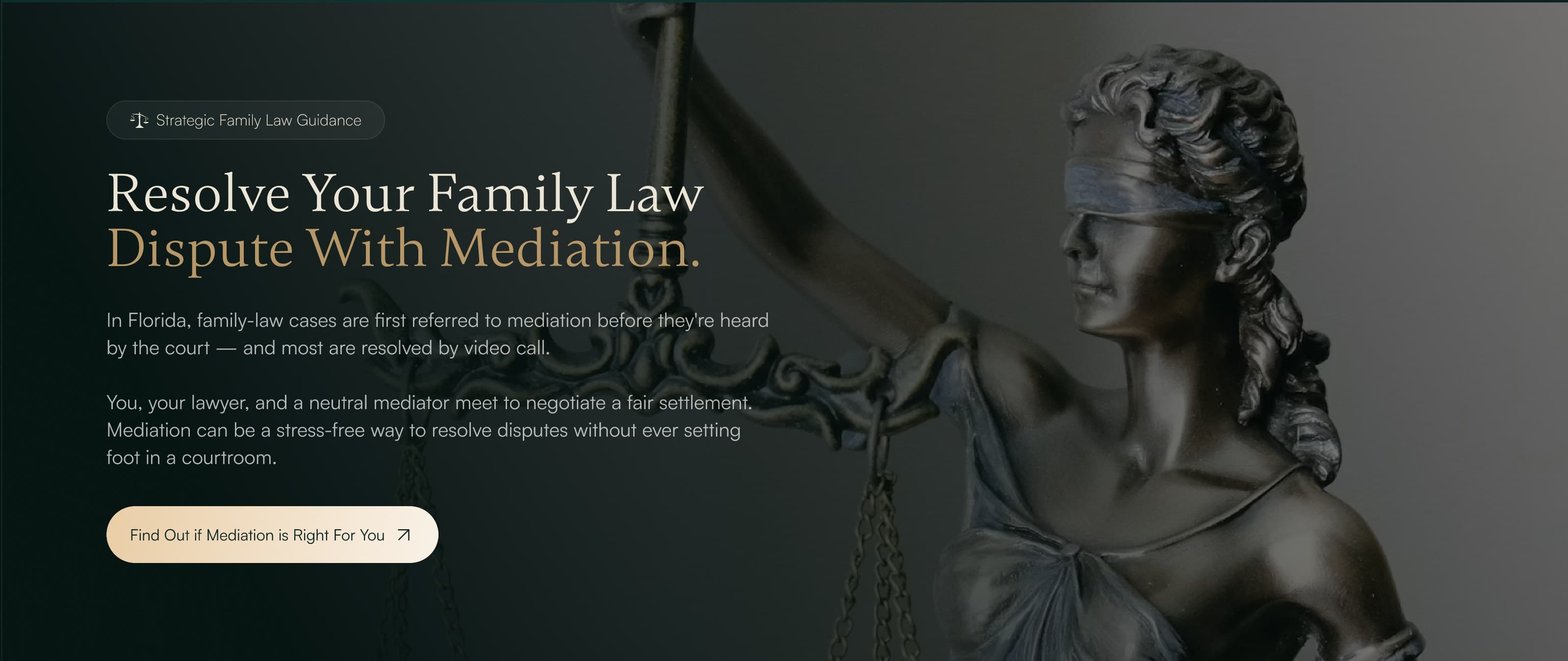Lady Justice statue